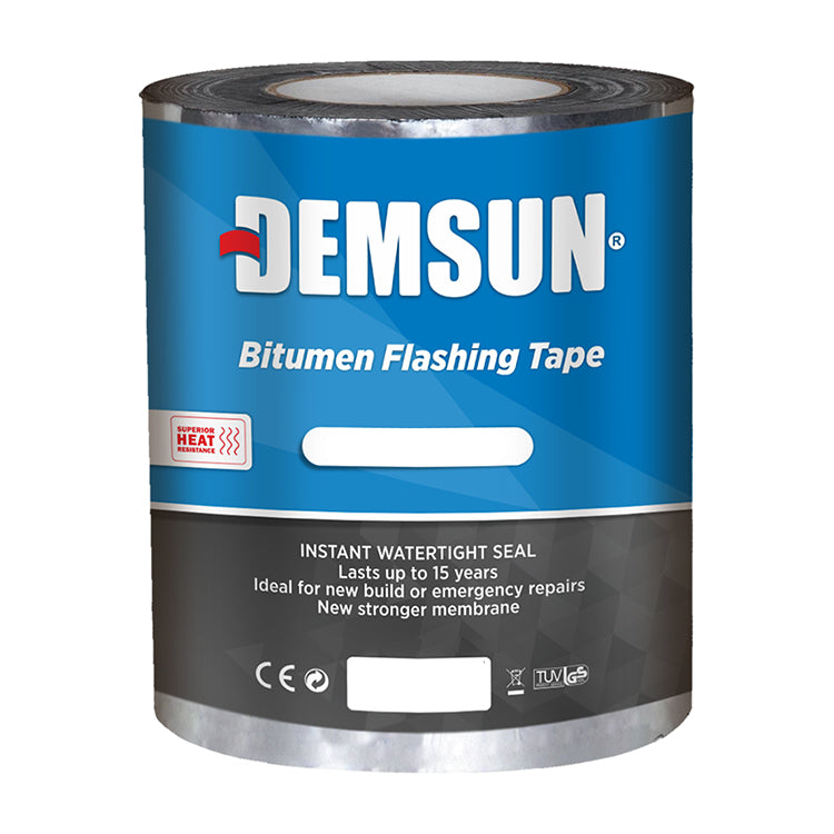Demsun Bitumen Flashing Tape (150mm x 10m) Grey