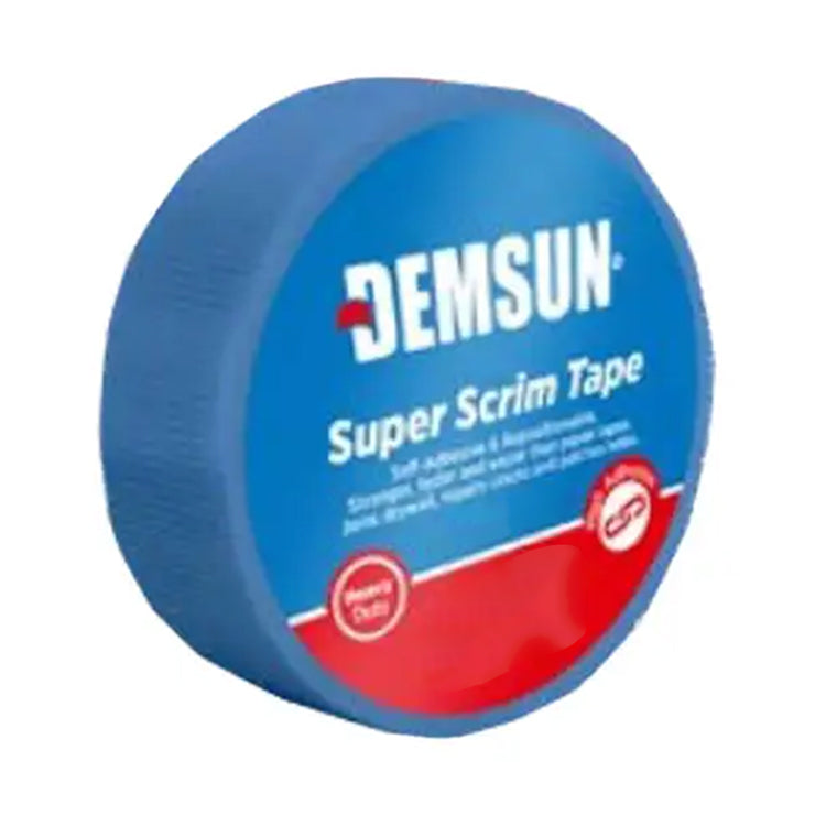 Demsun Self Adhesive Scrim Tape (48mm x 90m) Blue